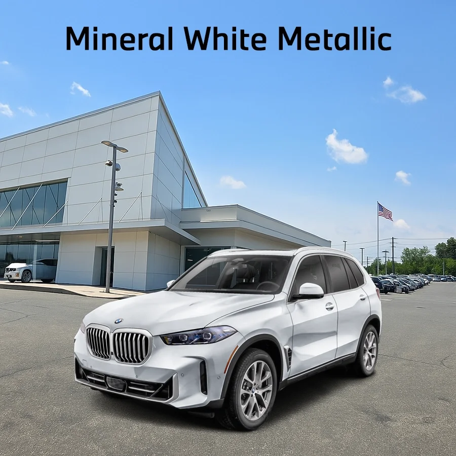 2026 BMW X5 Mineral White Metallic Color Exterior.