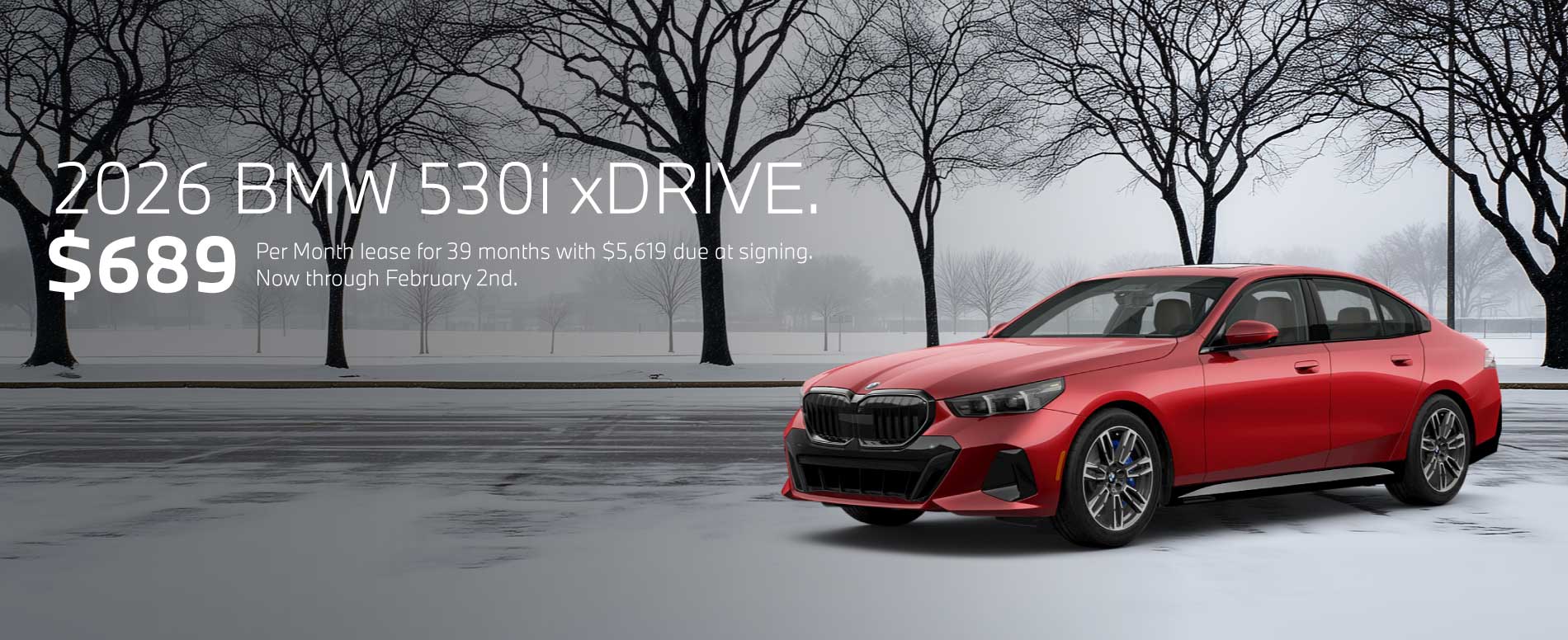 LEASE THE 2026 BMW 5 SERIES.