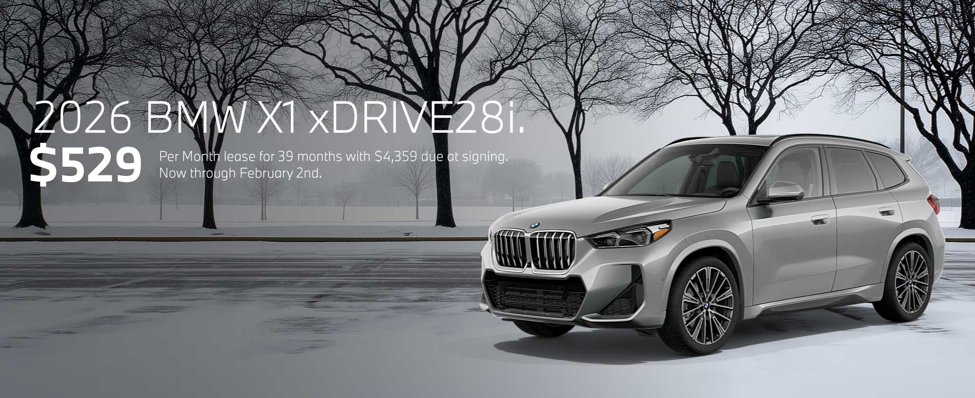 LEASE THE 2026 BMW X1.